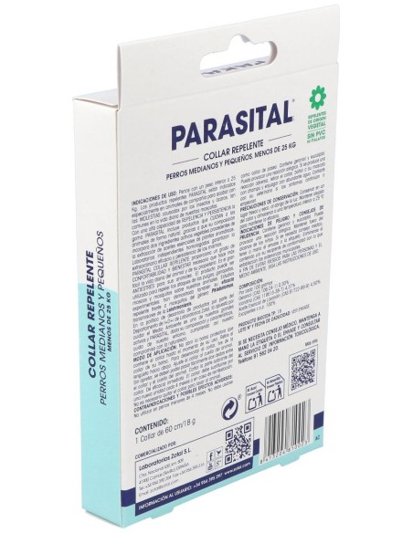 Parasital Collar Antiparasitario Perros Peq/Med