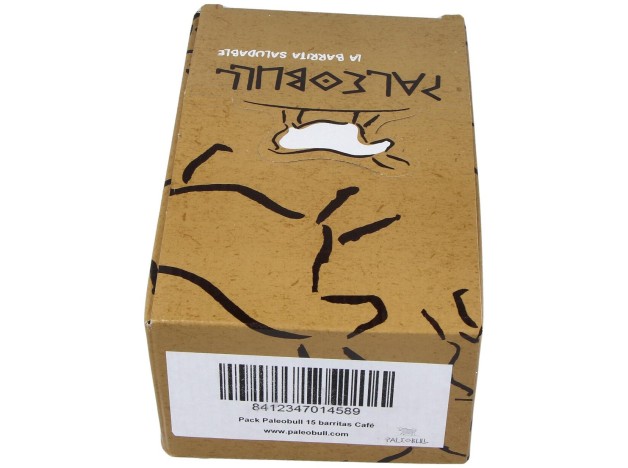Paleobull Barritas Cafe-Guarana Caja 15Ud.
