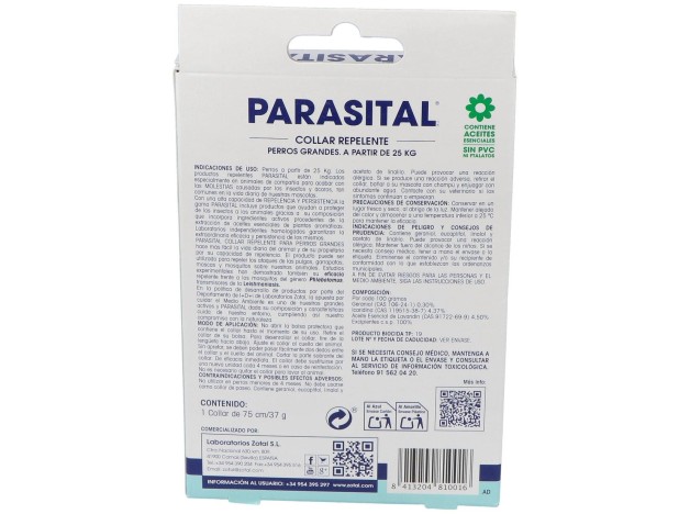 Zotal Parasital Collar Antiparásitos Perros...