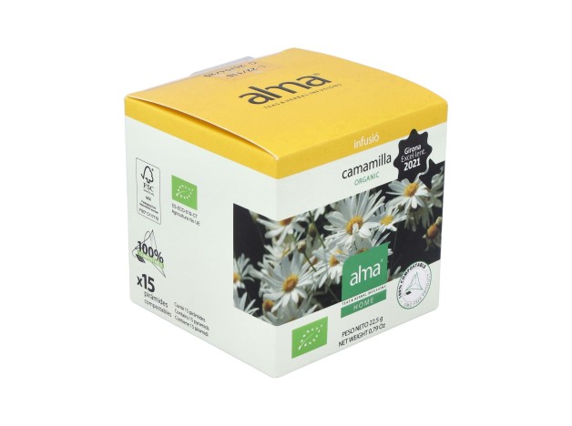 Manzanilla Infusion 15Piramides. Eco Vegan