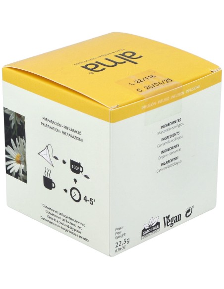 Manzanilla Infusion 15Piramides. Eco Vegan