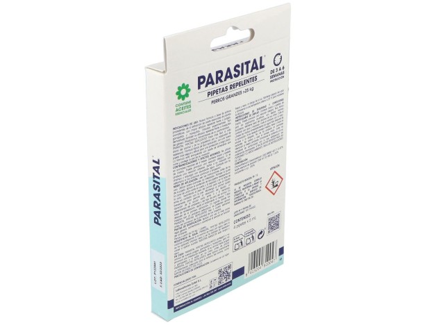 Parasital Pipeta Antiparasitario Perros Grandes
