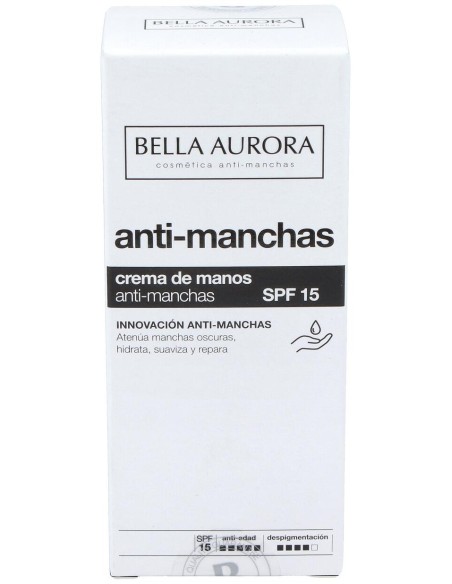 Bella Aurora Crema Manos Anti-Manchas Y Anti-Edad Spf15 75Ml