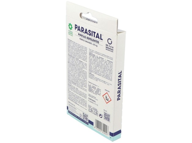 Parasital Pipeta Antiparasitario Perros Grandes
