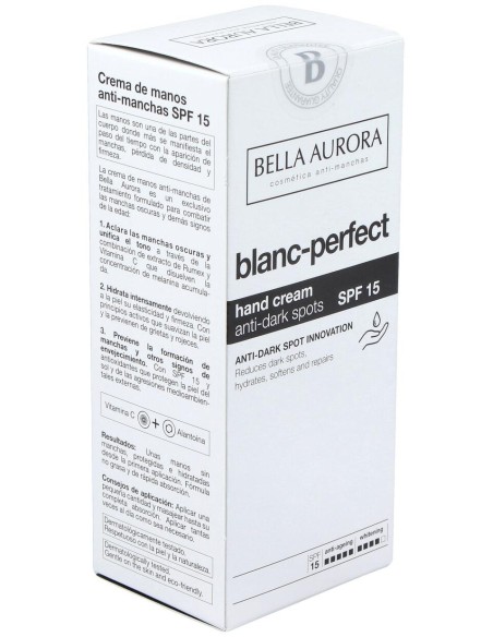 Bella Aurora Crema Manos Anti-Manchas Y Anti-Edad Spf15 75Ml