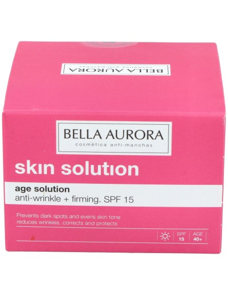 Age Solution Antiarrugas %26 Reafirmante Spf15 50 Ml