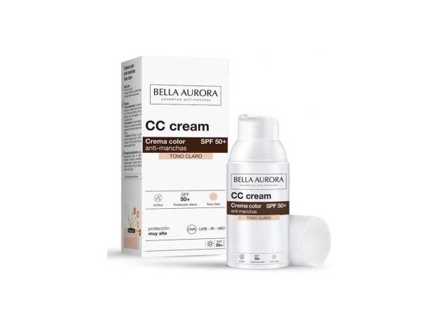 Bella Aurora Cc Cream Crema Color Anti-Manchas...