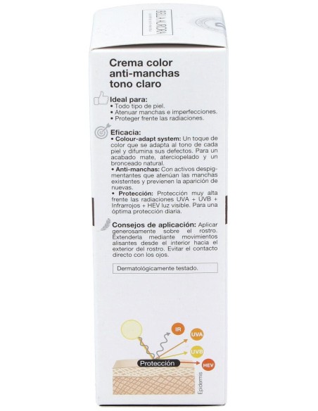 Bella Aurora Cc Cream Crema Color Anti-Manchas Spf50+ Tono Claro 30Ml