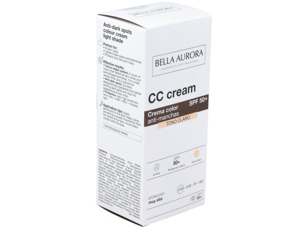 Bella Aurora Cc Cream Crema Color Anti-Manchas...