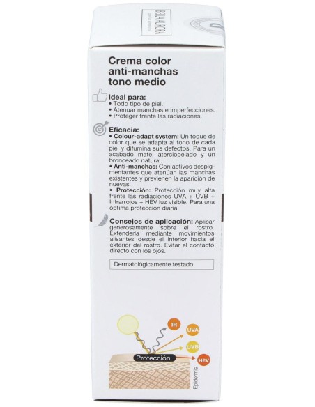Bella Aurora Cc Cream Crema Color Anti-Manchas Spf50+ Tono Medio 30Ml