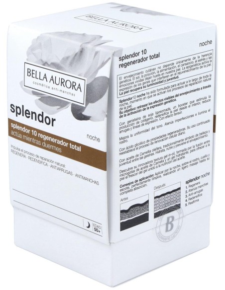 Bella Aurora Splendor10 Noche Tratamiento Antiedad 50Ml