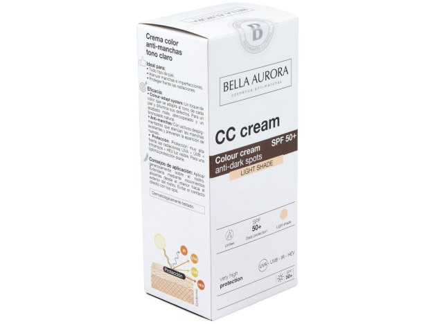 Bella Aurora Cc Cream Crema Color Anti-Manchas...