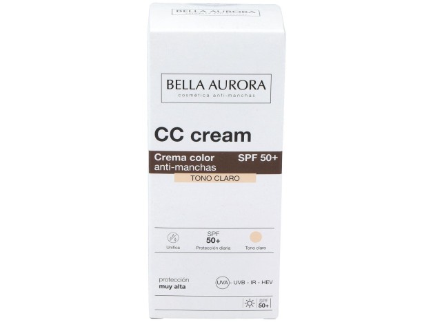 Bella Aurora Cc Cream Crema Color Anti-Manchas...