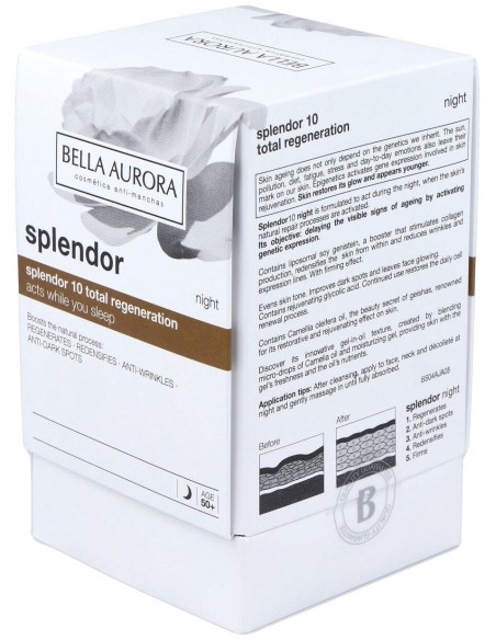 Bella Aurora Splendor10 Noche Tratamiento Antiedad 50Ml