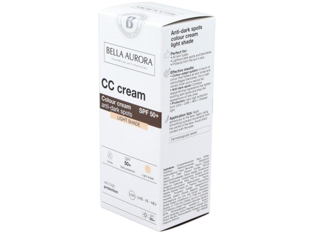 Bella Aurora Cc Cream Crema Color Anti-Manchas...