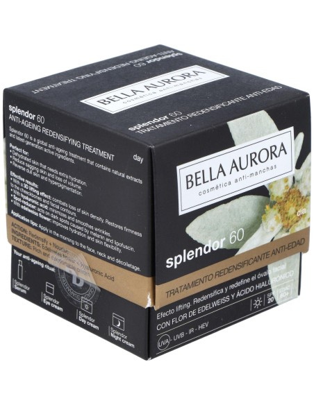 Bella Aurora Splendor 60 Crema Día Anti-Edad Redensificante 50Ml