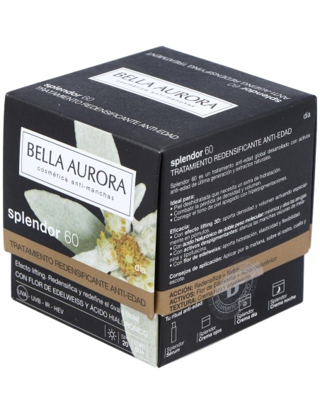 Bella Aurora Splendor 60 Crema Día Anti-Edad Redensificante 50Ml