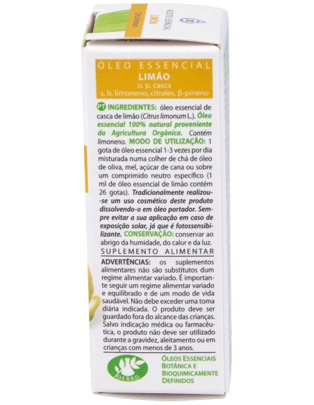 Esential Aroms Esencia Limon Bio 10Ml