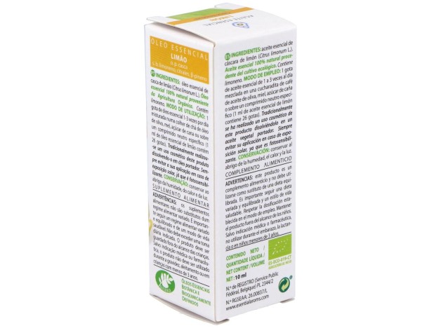 Esential Aroms Esencia Limon Bio 10Ml