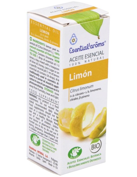 Esential Aroms Esencia Limon Bio 10Ml