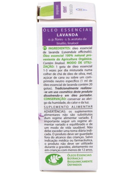 Esential'Arôms Aceite Esencial De Lavanda Bio 10Ml