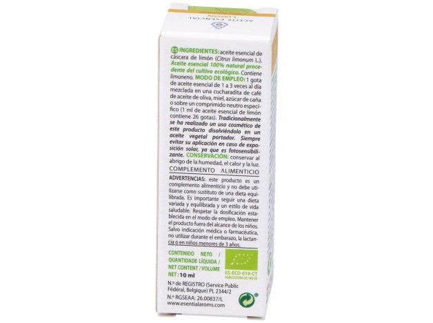 Esential Aroms Esencia Limon Bio 10Ml