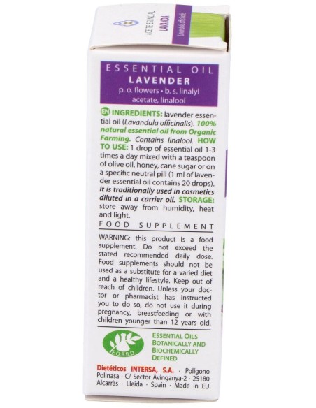 Esential'Arôms Aceite Esencial De Lavanda Bio 10Ml