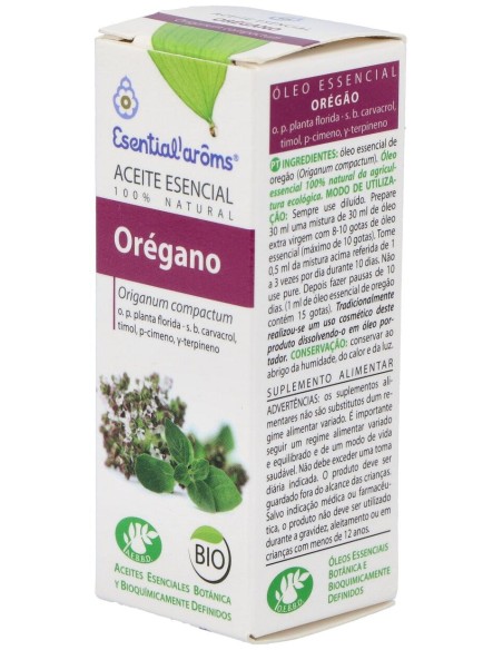 Esential'Aroms Aceite Esencial Orégano Bio 10 Ml