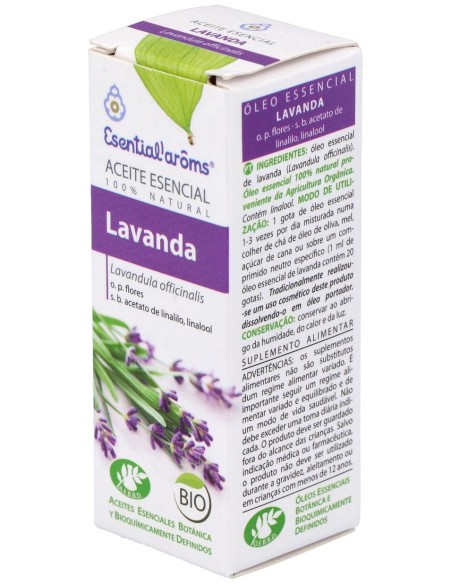 Esential'Arôms Aceite Esencial De Lavanda Bio 10Ml
