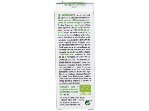 Esential Aroms Aceite Esencial Arbol De Té 10Ml