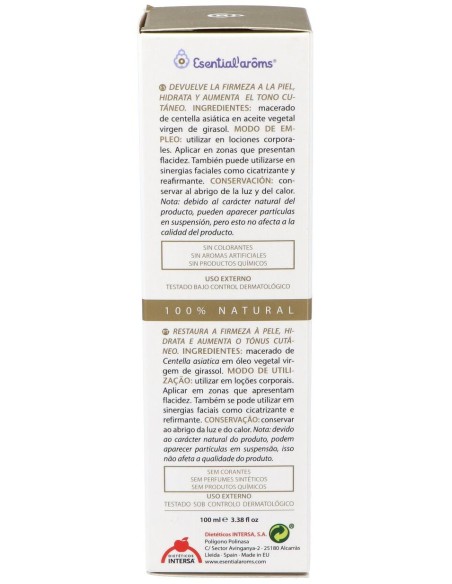 Esential Aroms Extracto Lipídico Centella Asiática 100Ml