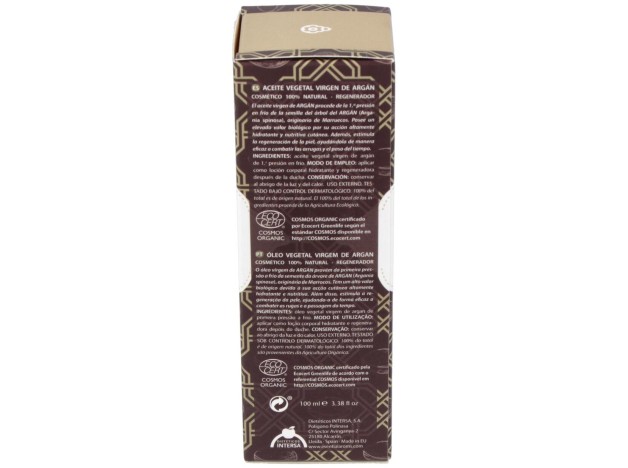 Intersa Aceite Argan Vegetal Bio 100Ml