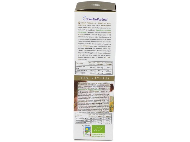 Esential Aroms Perilla Aceite Vegetal 100Ml