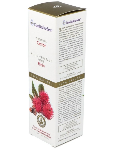 Esential’Arôms Aceite Vegetal De Ricino, 100 Ml