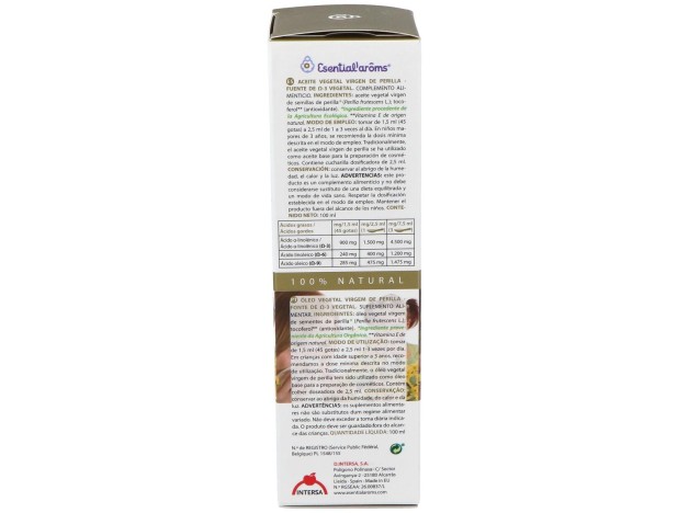 Esential Aroms Perilla Aceite Vegetal 100Ml
