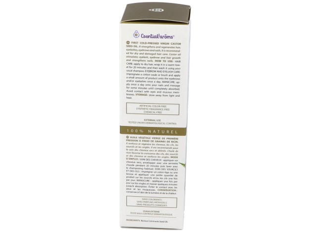 Esential’Arôms Aceite Vegetal De Ricino, 100 Ml