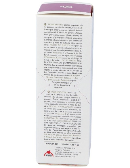 Esential'Aroms Aceite Reafirmante Senos 50Ml