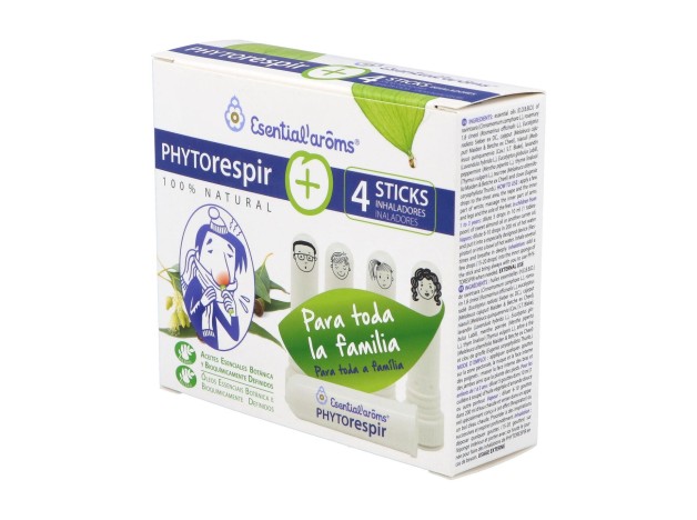 Phytorespir Frasco 30Ml. + 4 Sticks Inhaladores