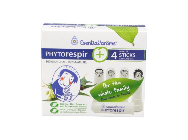 Phytorespir Frasco 30Ml. + 4 Sticks Inhaladores