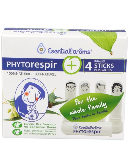 Phytorespir Frasco 30Ml. + 4 Sticks Inhaladores