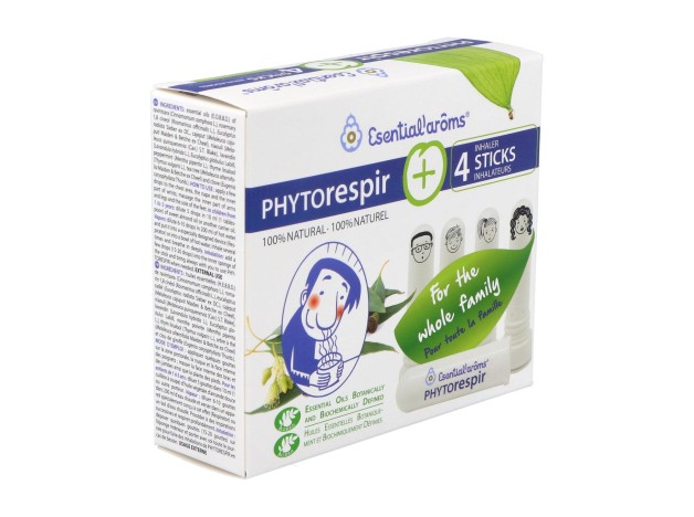 Phytorespir Frasco 30Ml. + 4 Sticks Inhaladores
