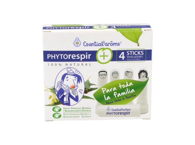 Phytorespir Frasco 30Ml. + 4 Sticks Inhaladores