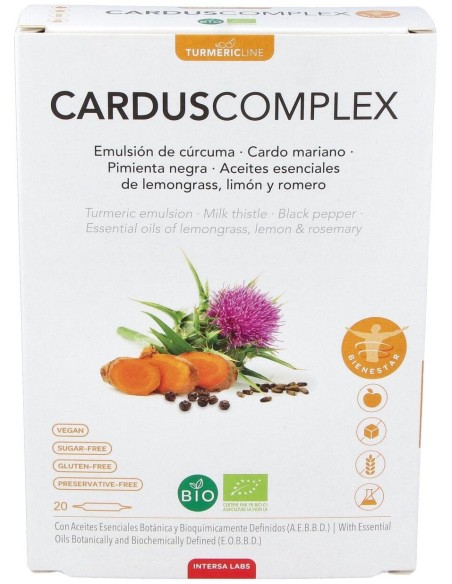 Intersa Cardus Curcuma Complex 20Amp