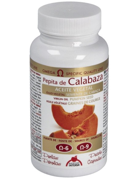 Intersa Óleo Abóbora Pepita Pepita 50 Pérolas