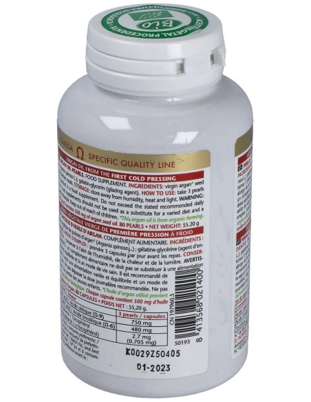 Intersa Argan 80 Perlas