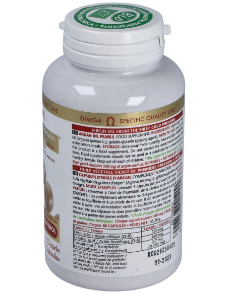 Intersa Argan 80 Perlas