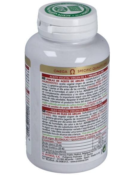 Intersa Argan 80 Perlas