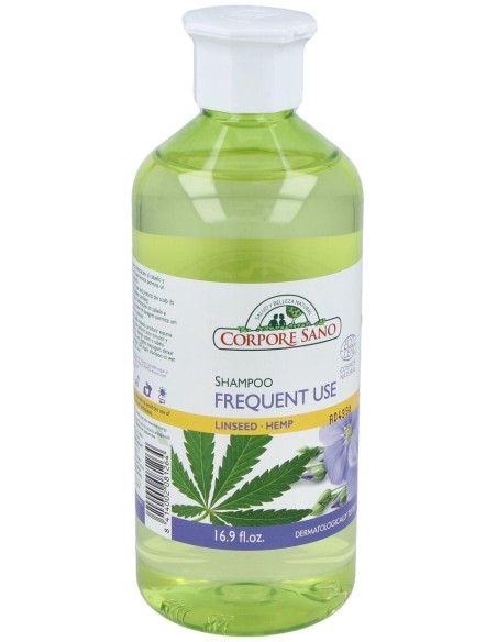 Corpore Sano Champú Uso Frecuente Lino Y Cañamo 500Ml