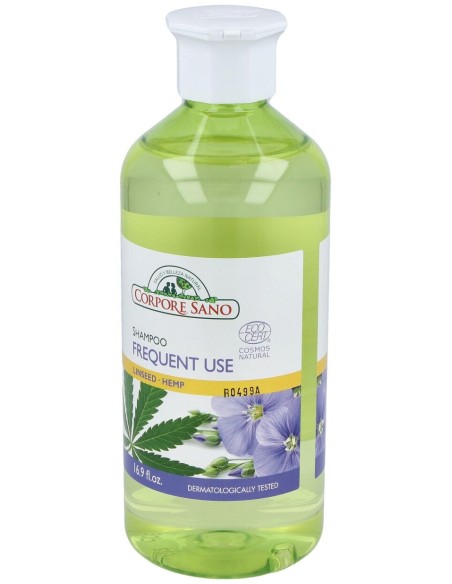 Corpore Sano Champú Uso Frecuente Lino Y Cañamo 500Ml