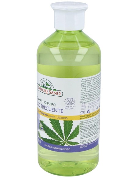 Corpore Sano Champú Uso Frecuente Lino Y Cañamo 500Ml